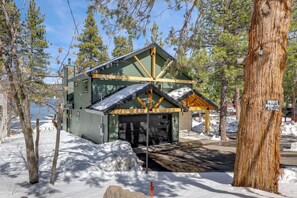 Exterior - Waterfront Luxury! Brand-New Big Bear Lake House (Big Bear Lake)