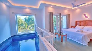 Luxury Room, Private Pool | Free WiFi, bed sheets