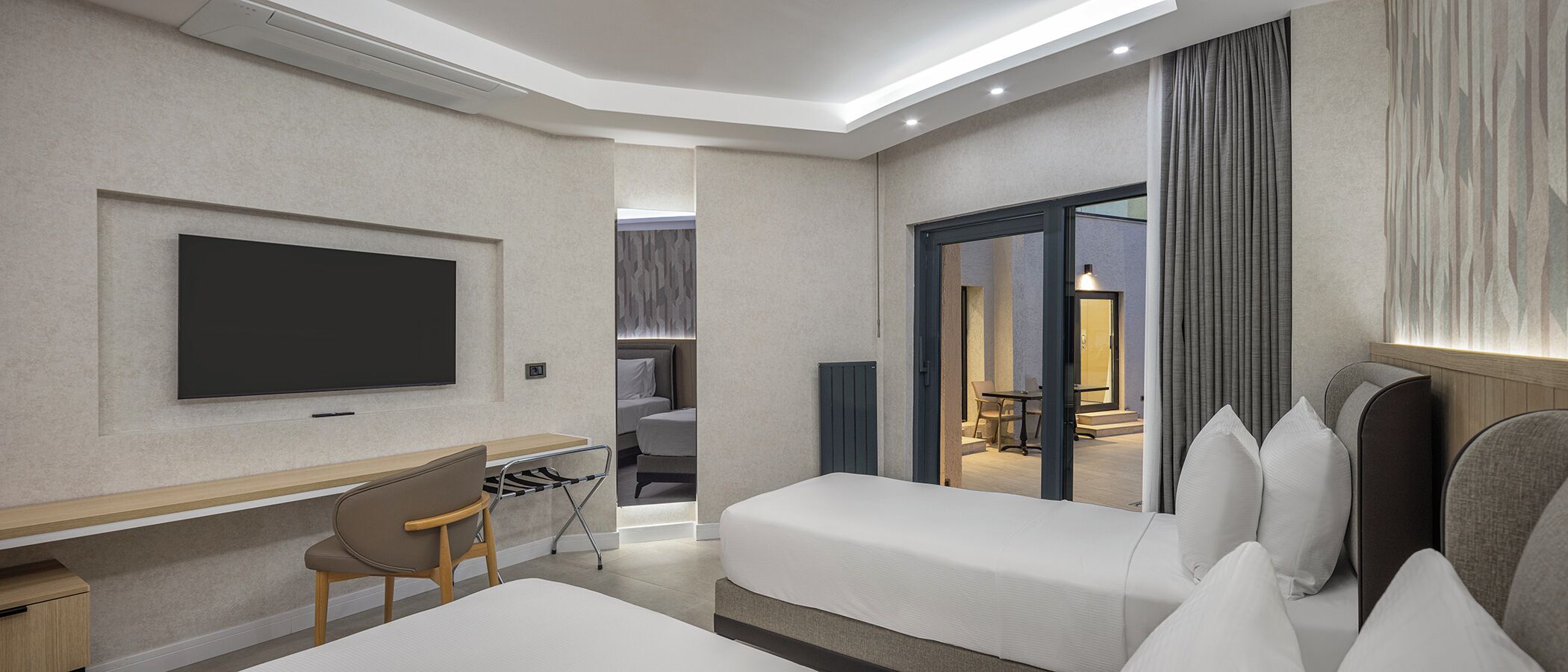 Standard-Zweibettzimmer | Zimmersafe, kostenloses WLAN