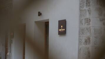 Façana frontal de l'allotjament