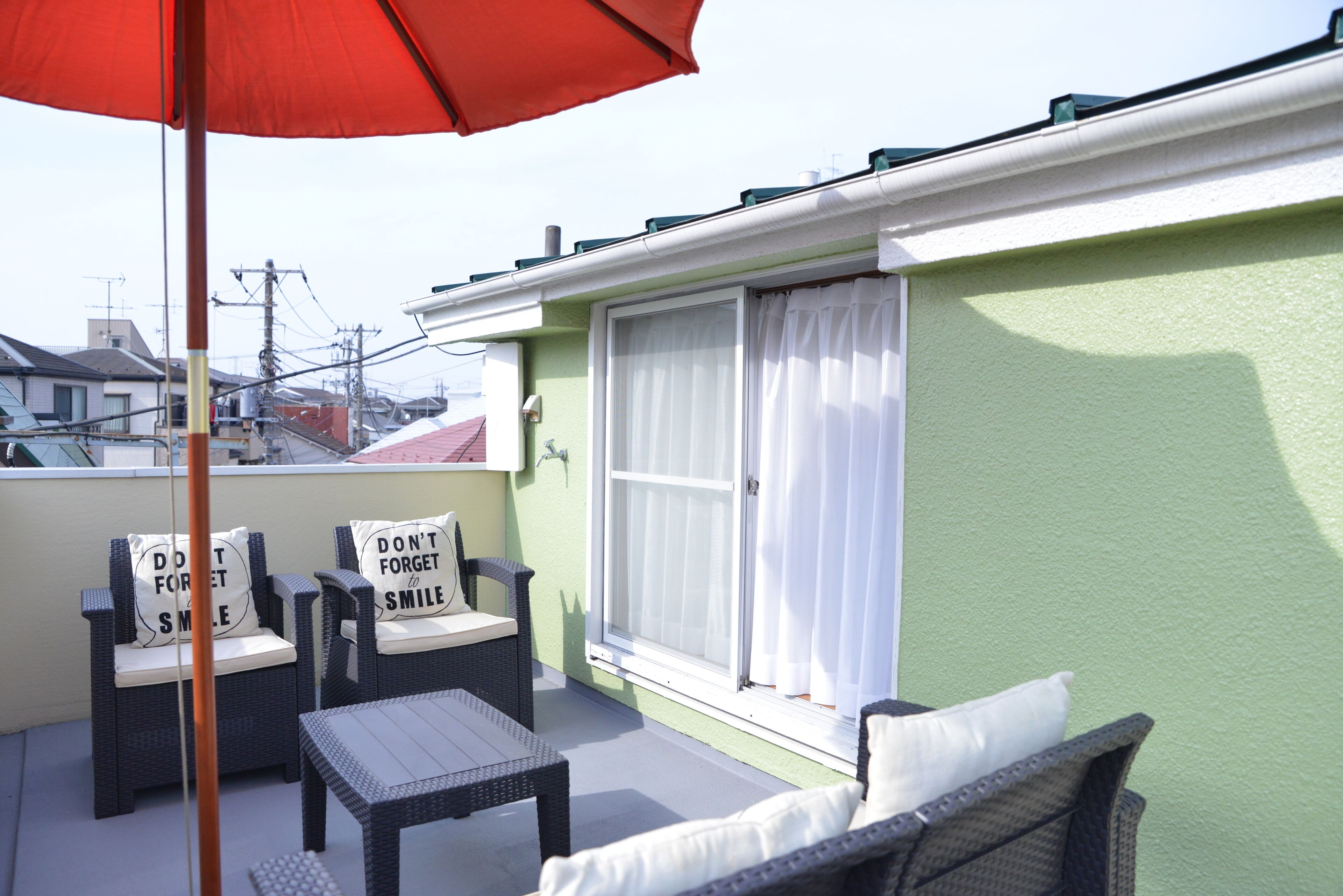 Casa urbano, vista para a cidade (Green House 201) | Terraço/pátio