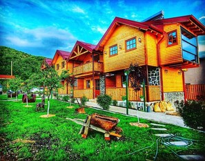 Exterior - 1-bedroom studio in mountain with Ohrid Lake view (Ohrid)