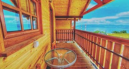 1-bedroom studio in mountain with Ohrid Lake view