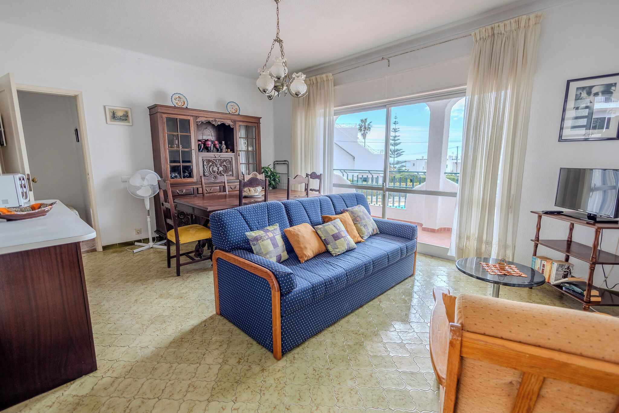Apartamento superior, 1 habitación | Zona de estar