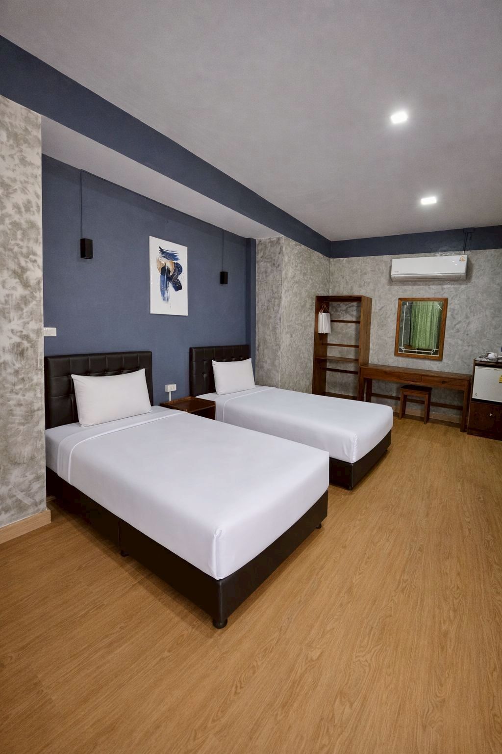 Deluxe-Doppel- oder -Zweibettzimmer, 1 Einzelbett, Gartenblick