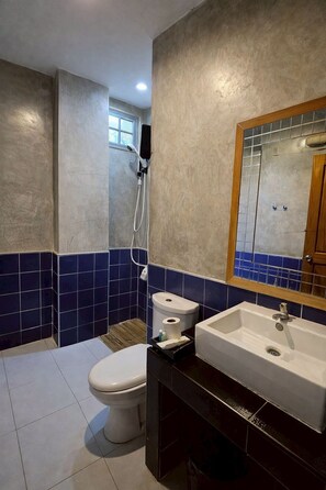 Superior-Doppel- oder -Zweibettzimmer, Gartenblick | Badezimmer