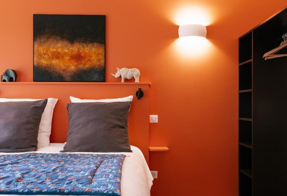 Quadruple Room, Garden View | Premium bedding, pillowtop beds, blackout drapes, soundproofing