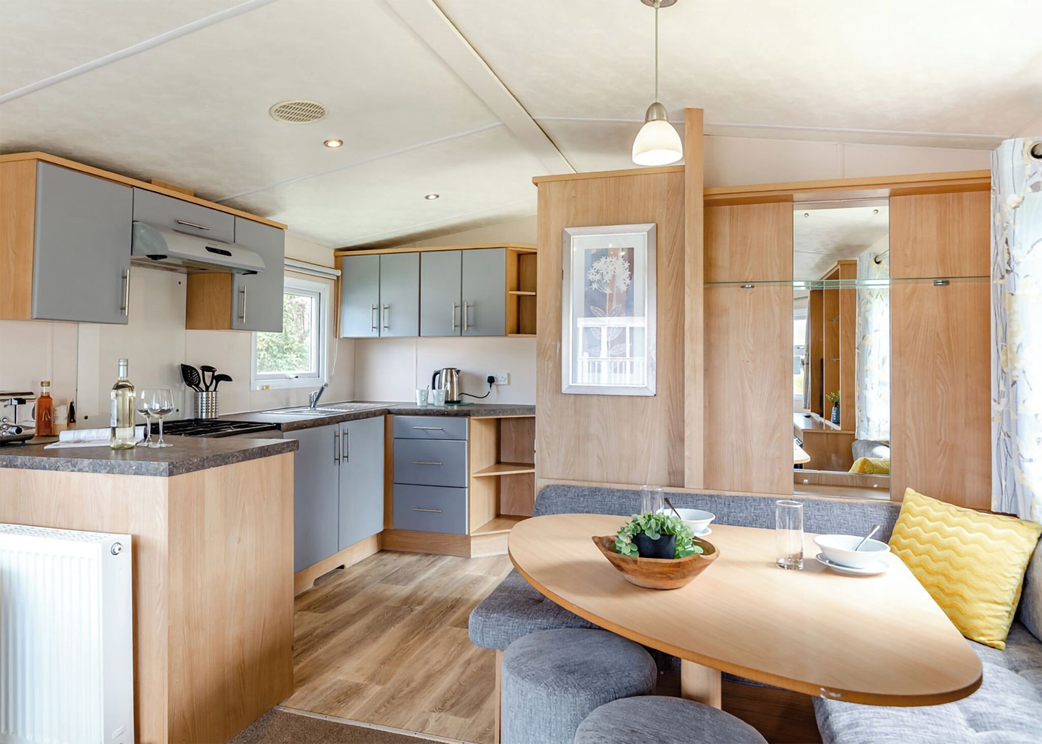 Fridge, oven, stovetop, toaster