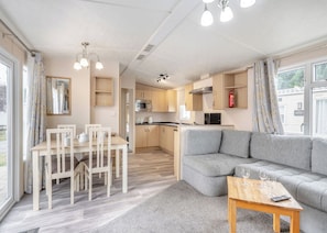 Living area - Gold Premium Caravan. With dedicated parking. (Kidwelly, Carmarthenshire)