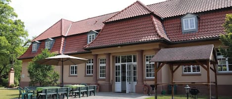 Fassade der Unterkunft