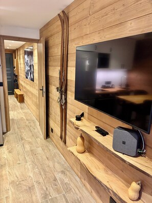 Interior - Premium Studio - Tour du Mont-Blanc - Swimming pool - View Dôme de Miage (Les Contamines-Montjoie)