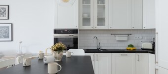 Modern Apartment | Balcony and Workspace
