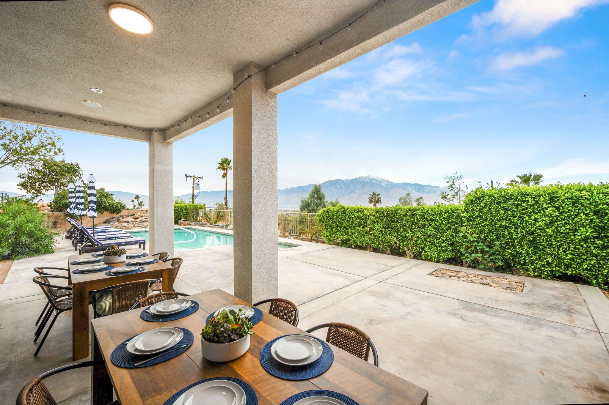 Outdoor dining