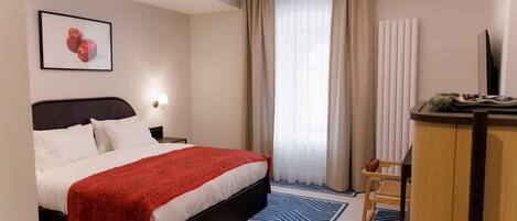 Executive-sviitti, kaupunkinäköala | Pimennysverhot, äänieristys, silitysrauta/-lauta, ilmainen Wi-Fi