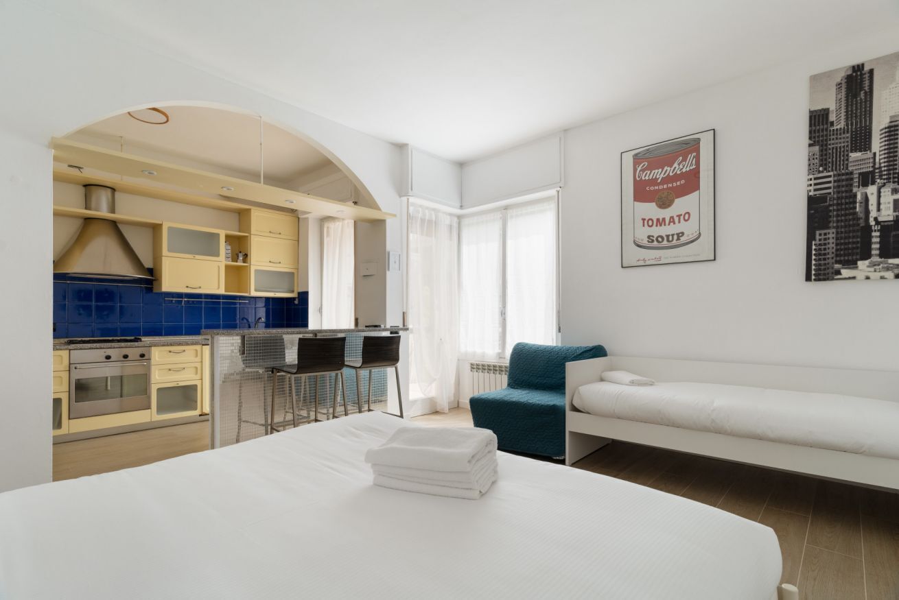 1 Schlafzimmer, Bügeleisen/Bügelbrett