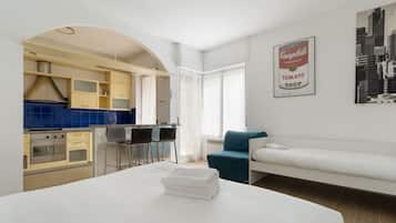 1 Schlafzimmer, Bügeleisen/Bügelbrett