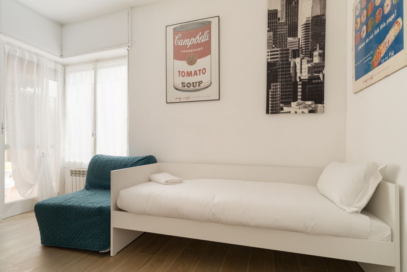 1 Schlafzimmer, Bügeleisen/Bügelbrett