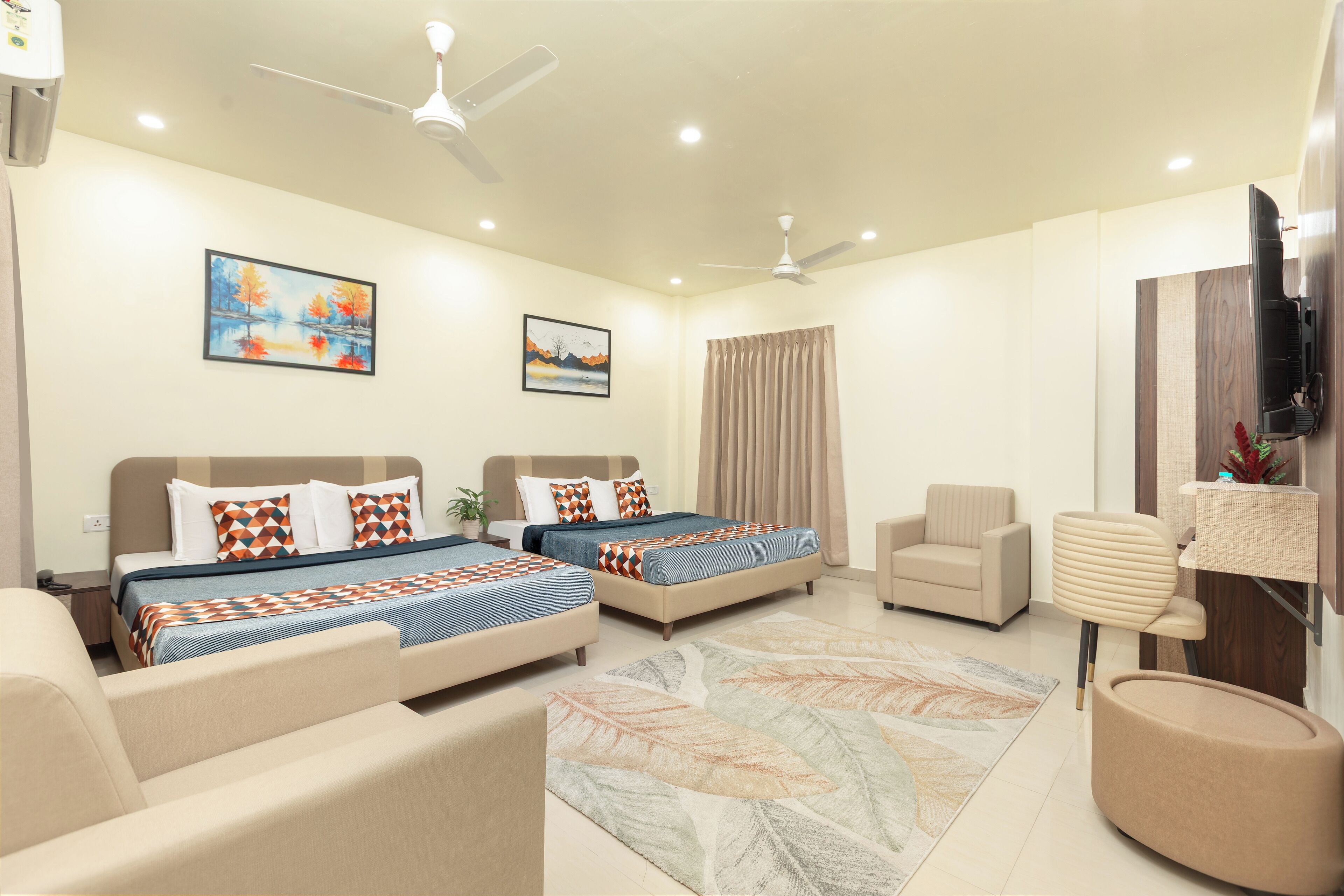 Quarto quádruplo família