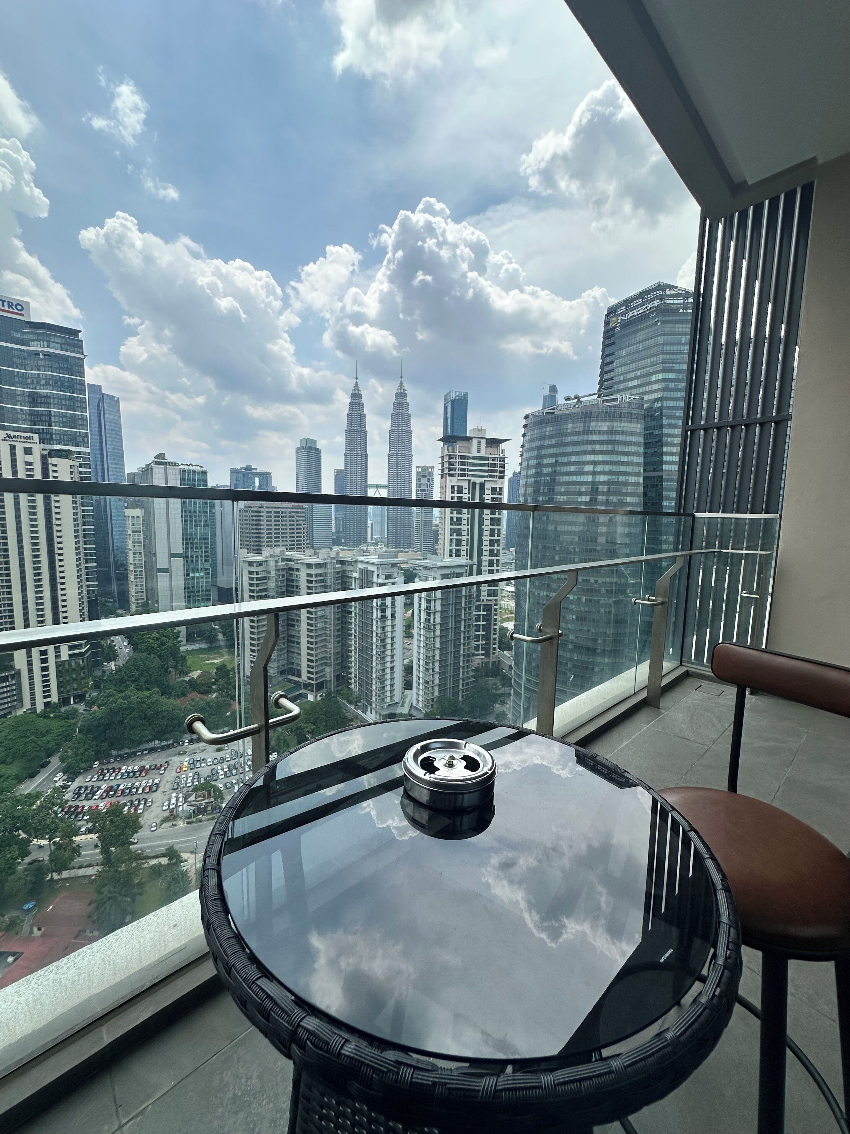 Deluxe Apartment, Balcony, City View | Property grounds