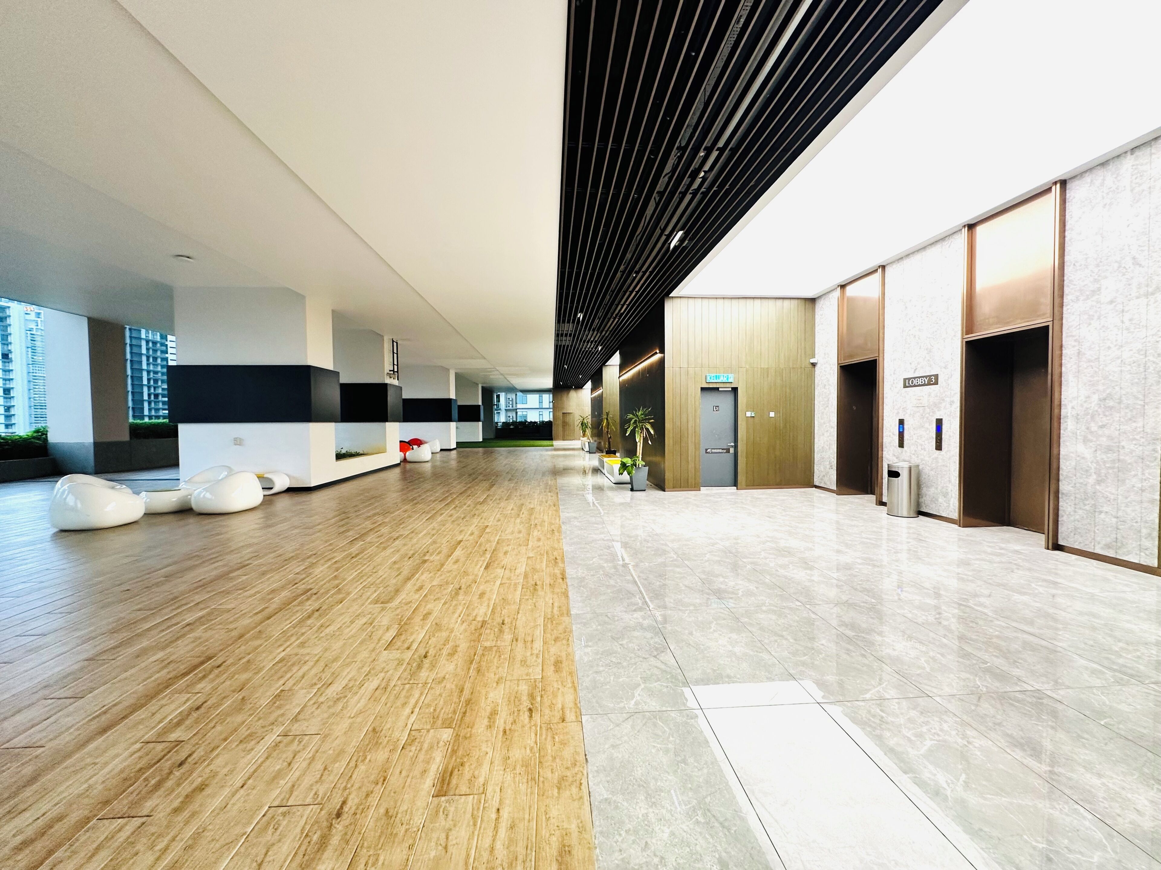 奢华双人房, 阳台 | 大堂