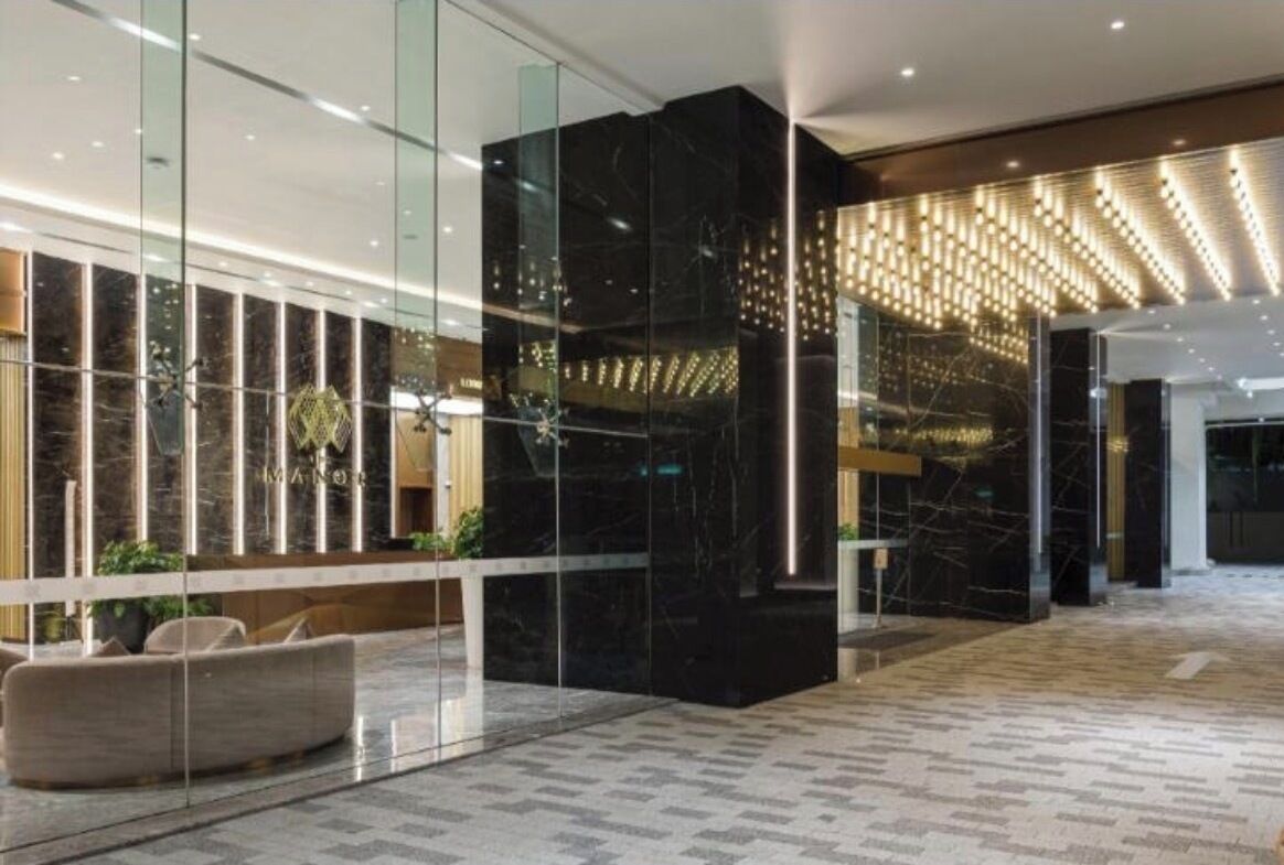 华丽公寓, 阳台, 城市景观 | 大堂