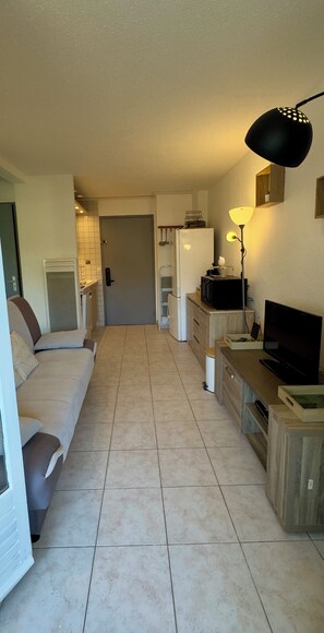 Living area - Charming T2 apartment in Cap d'Agde (Agde)