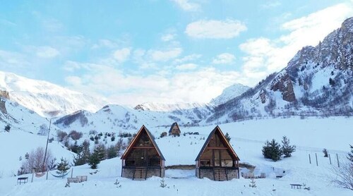 Your Peaceful Retreat in Kazbegi – Chalet with Stunning Views & Warm Charm