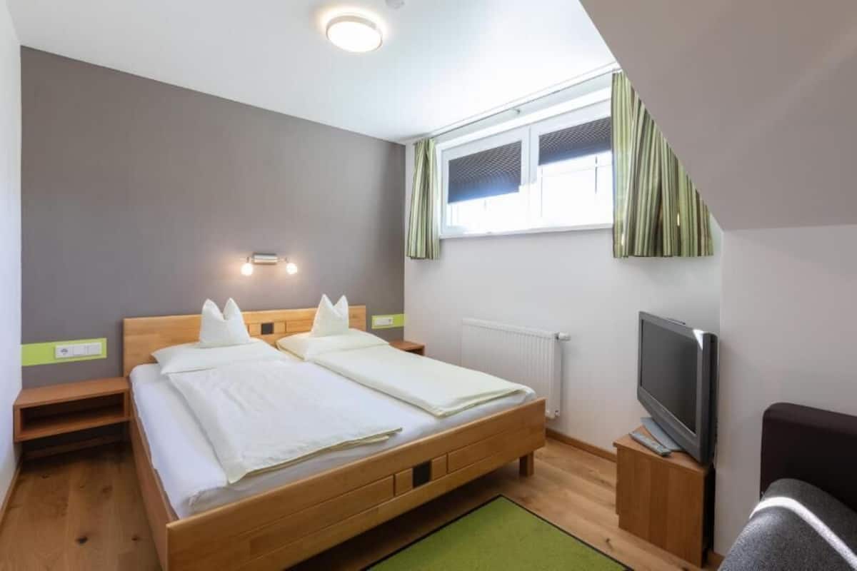 公寓, 阳台, 花园景观