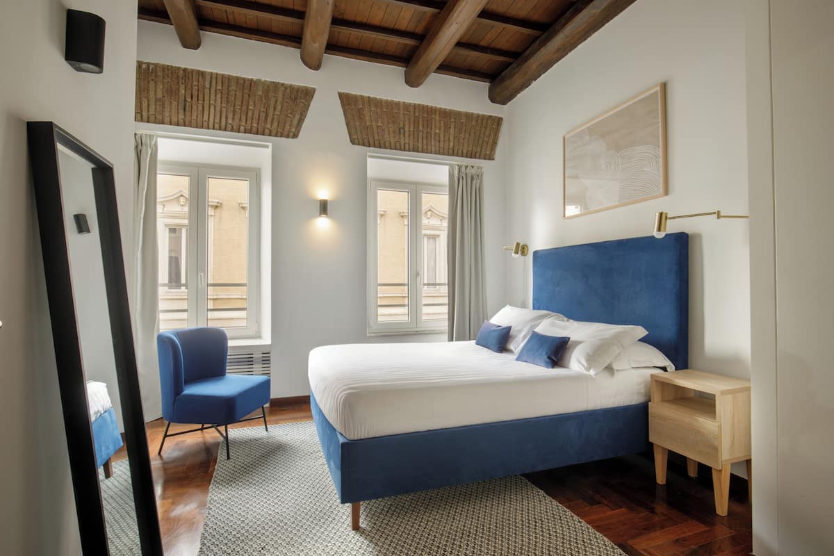 Klassieke tweepersoonskamer, uitzicht op de stad