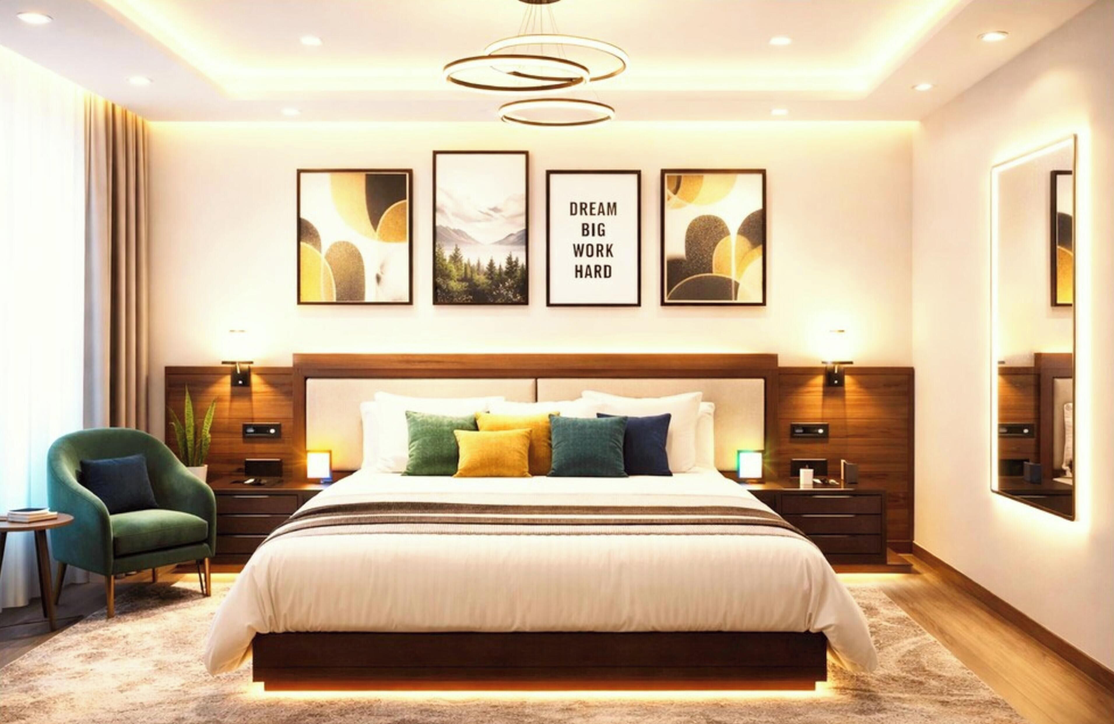 Executive Double Room, Balcony | Hypo-allergenic bedding, desk, soundproofing, free WiFi