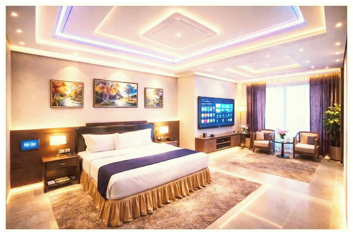 Executive Double Room, Balcony | View from room