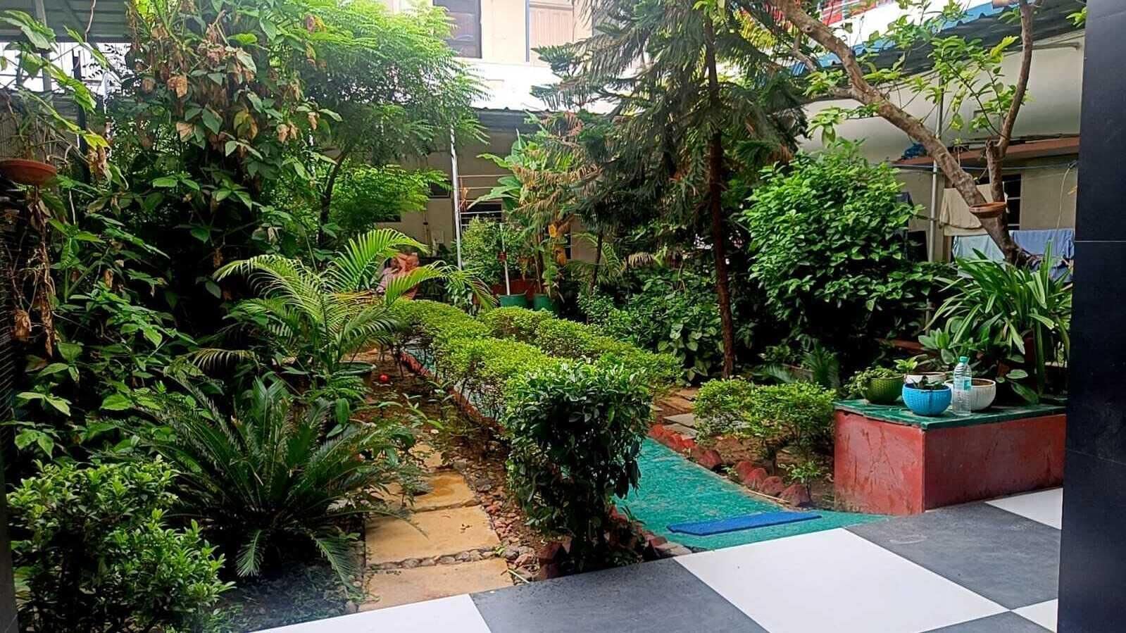 AC Double Sharing | Blick auf den Garten
