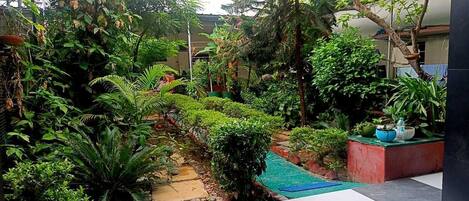 AC Double Sharing | Garden view