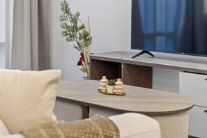 Living area - FIRST CLASS | 2BR | Walk to Burj & Dubai Mall (Downtown)