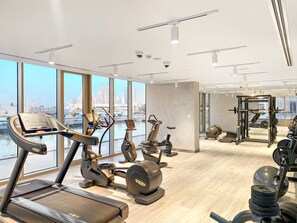Fitness facility - FIRST CLASS | 2BR | Luxury Waterfront Escape (Al Wasl)