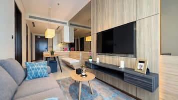 Apartment, 1 Bedroom | Ruang tamu