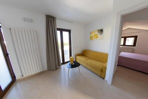 Appartement, vue montagne | Coin séjour