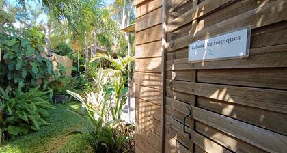 Cabane « La Cabane des Tropiques » avec piscine privée, Wi-Fi et climatisation