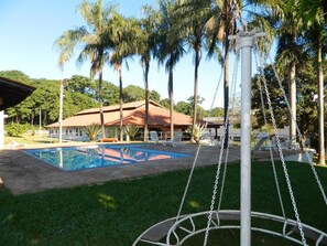 Double Room, Multiple Beds, Private Bathroom | Pool