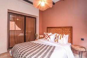 Luxury-Apartment, Blick auf den Innenhof