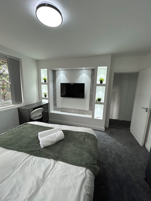 7 chambres, fer et planche à repasser, Wi-Fi gratuit, draps fournis