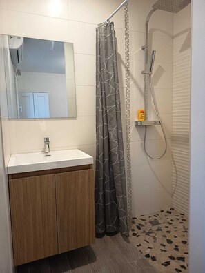 Bathroom - Large villa, close to the lakes, Troyes and Champagne cellars. (Montiéramey)