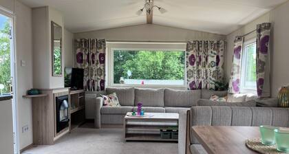 Chalet auf Campingplatz