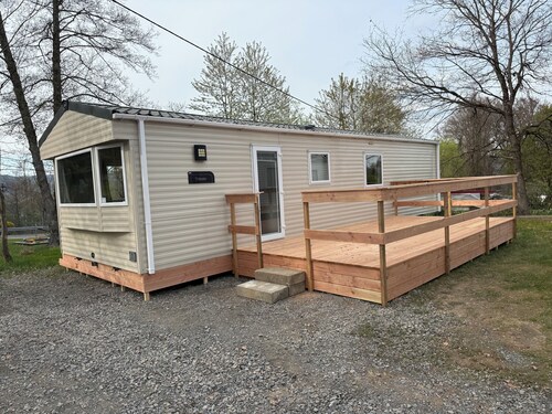Chalet auf Campingplatz
