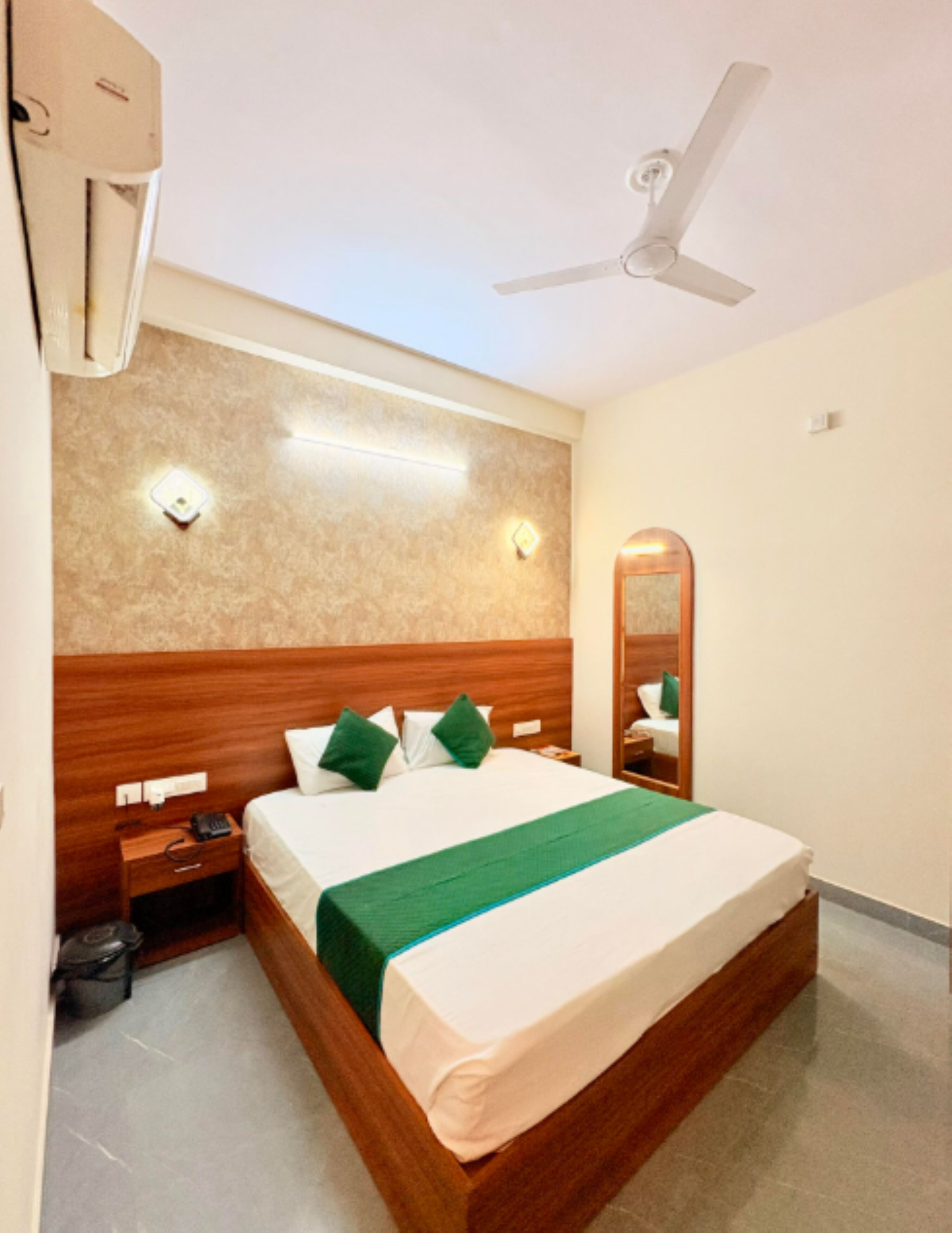 Quarto casal superior, vista para a cidade