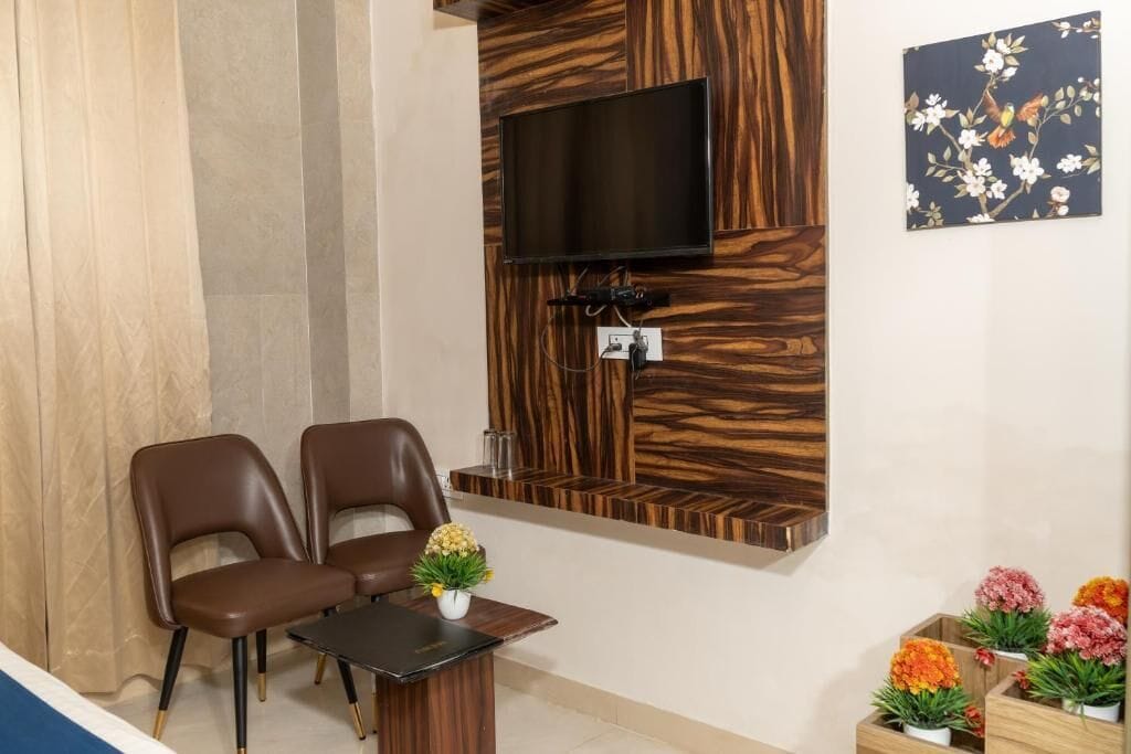 Habitación Deluxe doble, vistas a la ciudad | Interior