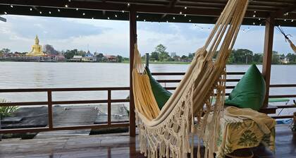 Sabai Sabai House Koh Kret ON the river! Bangkok Staycation Relaxing / Fishing