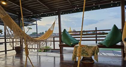 Sabai Sabai House Koh Kret ON the river! Bangkok Staycation Relaxing / Fishing