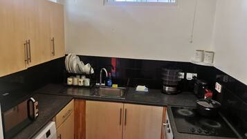Microwave, oven, stovetop