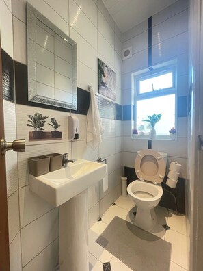 Shower, towels